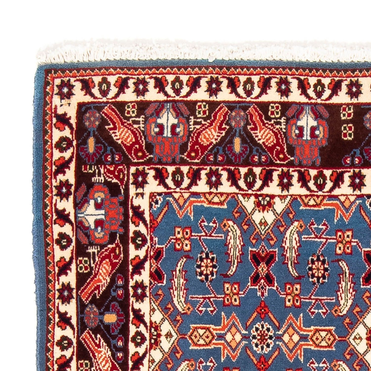 Perser Rug - Nomadic - 146 x 107 cm - dark blue