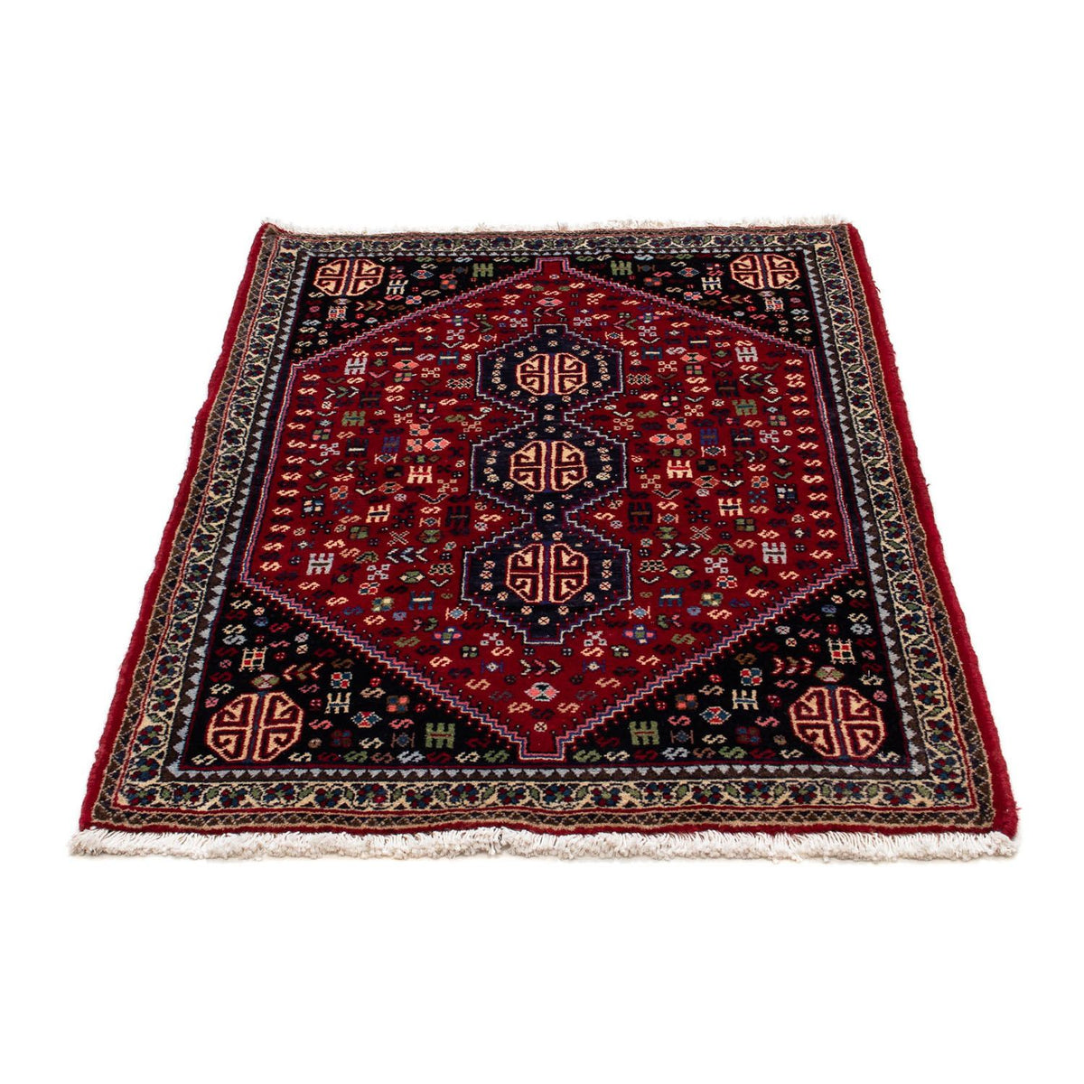 Perser Rug - Nomadic - 118 x 80 cm - dark red