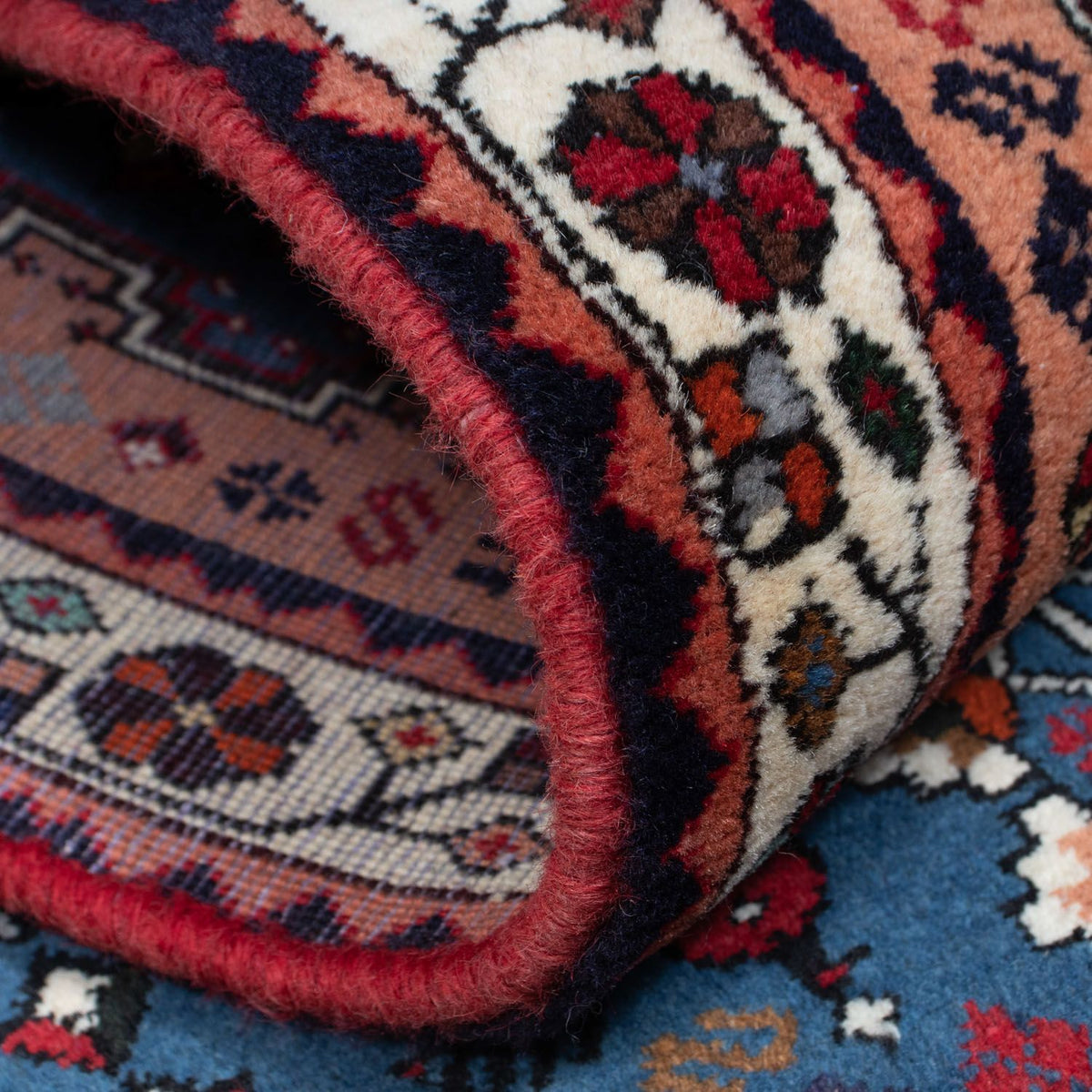 Runner Perser Rug - Nomadic - 206 x 78 cm - dark blue