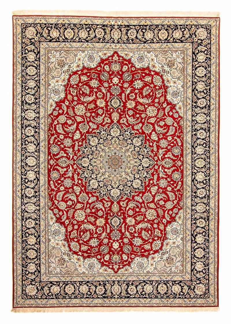 Perser Rug - Isfahan - Premium - 370 x 253 cm - dark red