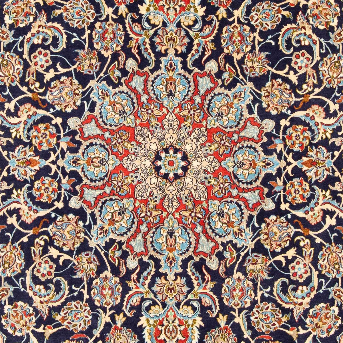 Perser Rug - Isfahan - Premium - 308 x 200 cm - dark blue