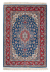 Isfahan Rug 133x198cm - Persian Rugs - Rectangle / Blue / 133 x 198 cm Rectangle