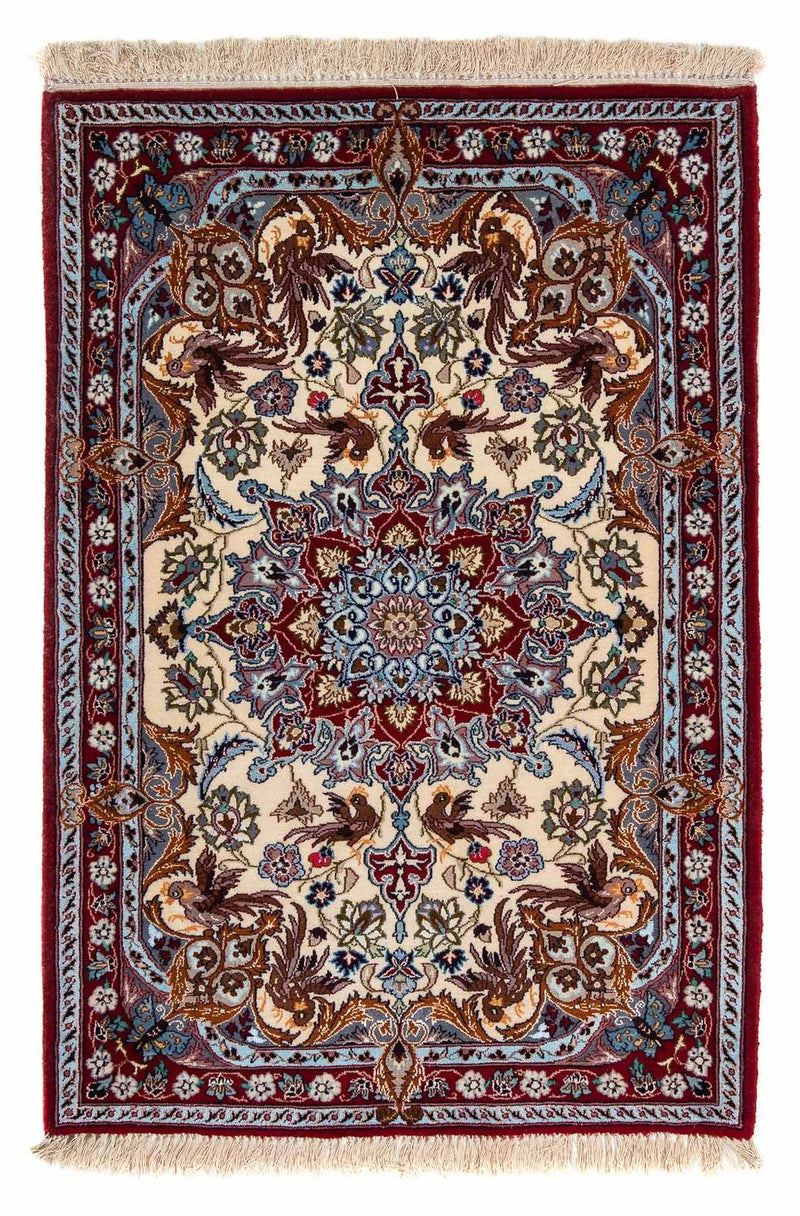 Perser Rug - Isfahan - Premium - 100 x 73 cm - dark red