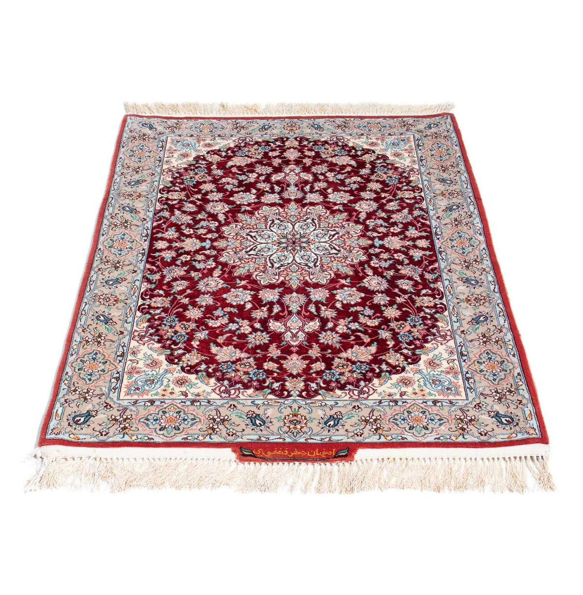 Perser Rug - Isfahan - Premium - 119 x 84 cm - red