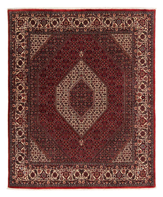 Perser Rug - Bidjar - 247 x 202 cm - dark red