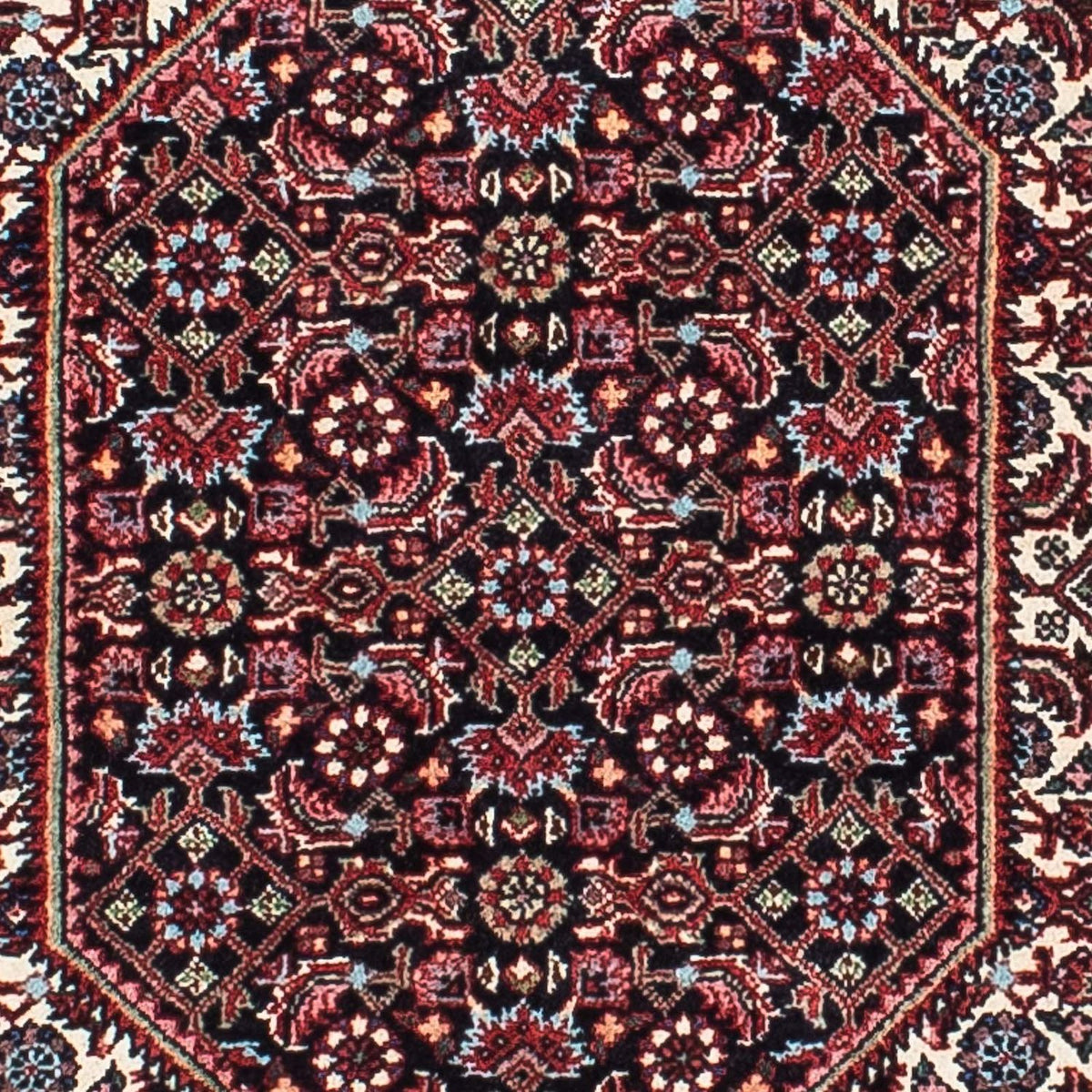 Perser Rug - Bidjar - 212 x 135 cm - dark red
