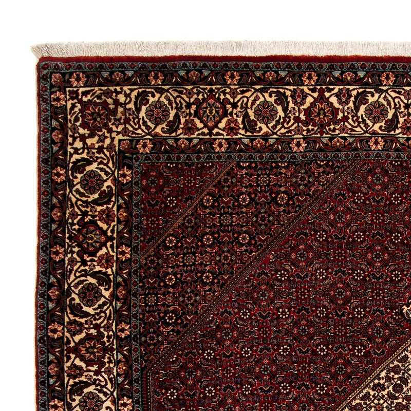 Perser Rug - Bidjar - 257 x 204 cm - dark red