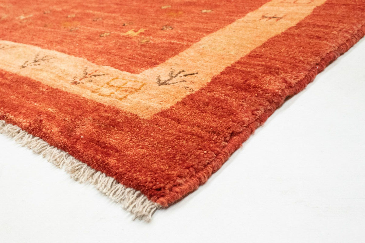 Gabbeh Rug - Loribaft Perser - 194 x 156 cm - red