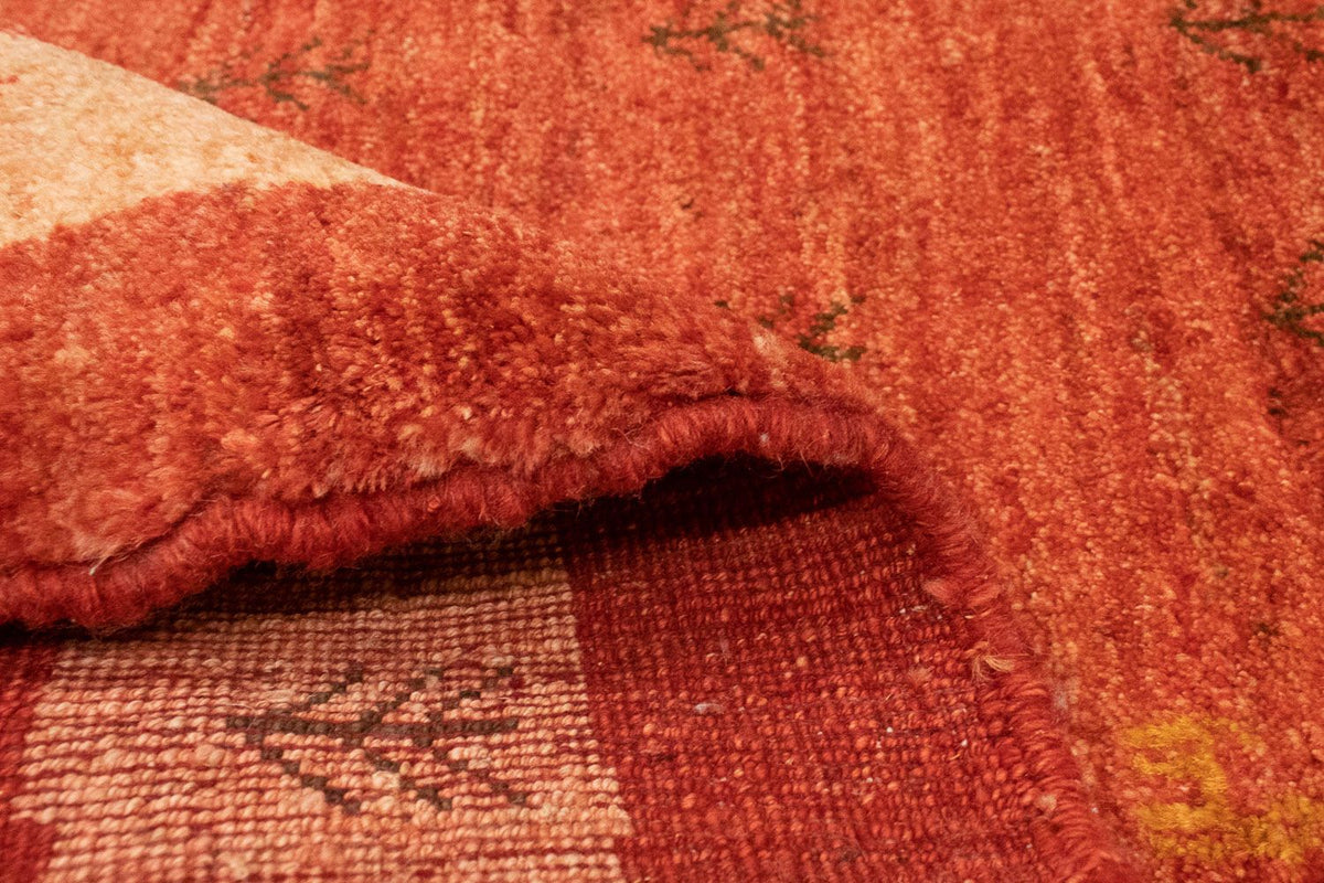 Gabbeh Rug - Loribaft Perser - 194 x 156 cm - red