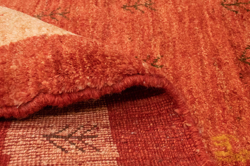 Gabbeh Rug - Loribaft Perser - 194 x 156 cm - red