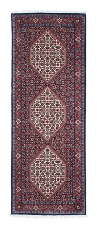 Runner Perser Rug - Bidjar - 206 x 73 cm - dark blue