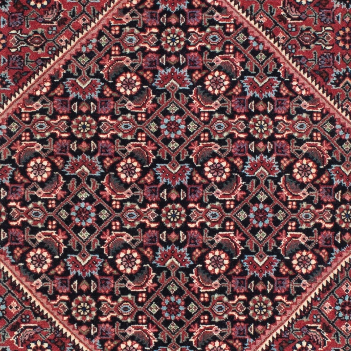 Runner Perser Rug - Bidjar - 209 x 72 cm - dark blue