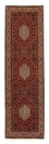 Runner Perser Rug - Bidjar - 296 x 83 cm - dark red