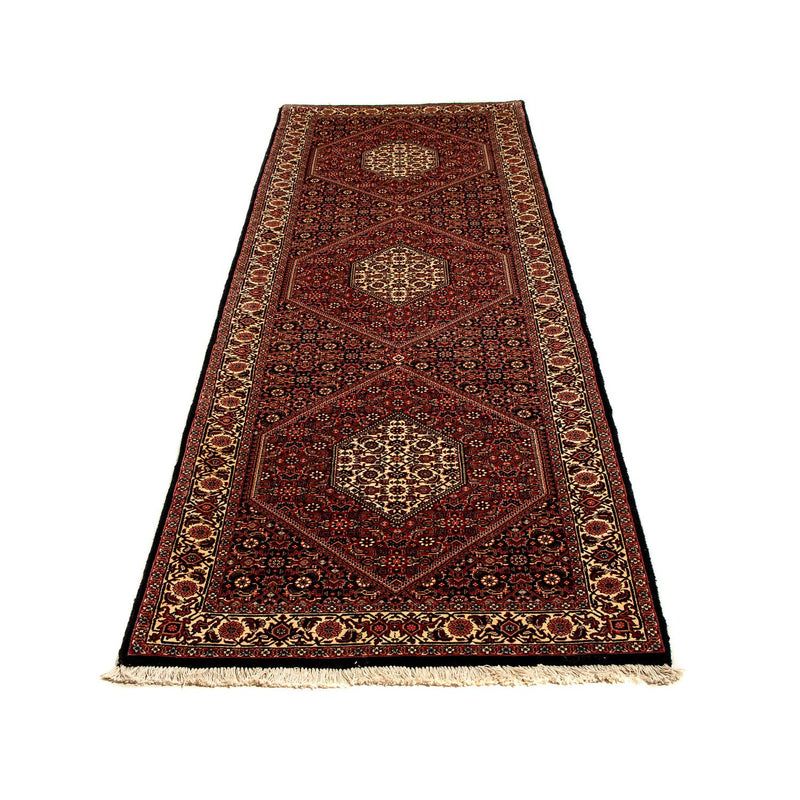 Runner Perser Rug - Bidjar - 296 x 83 cm - dark red