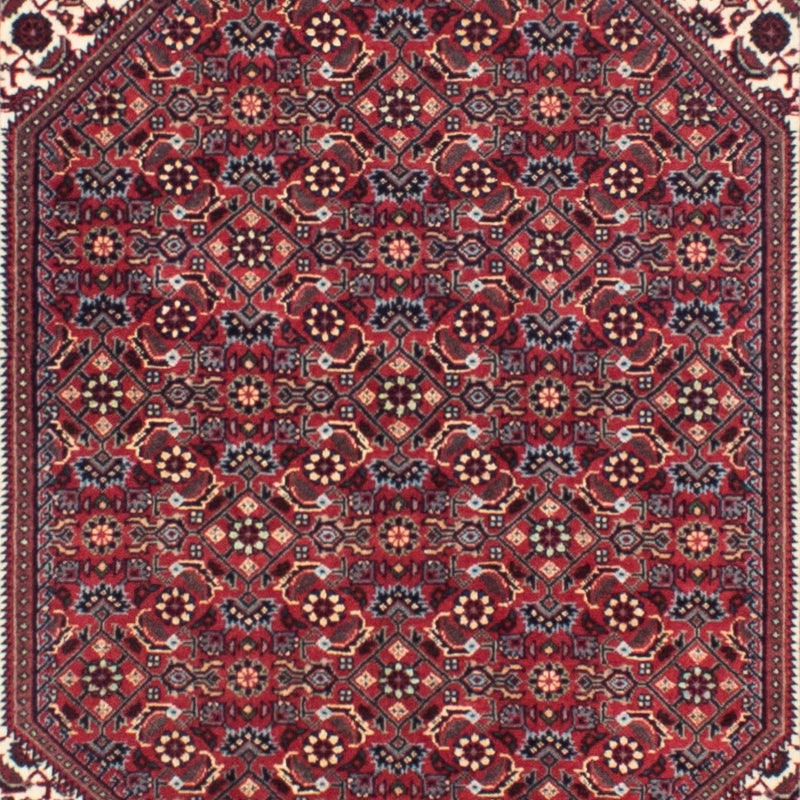 Runner Perser Rug - Bidjar - 313 x 83 cm - dark red