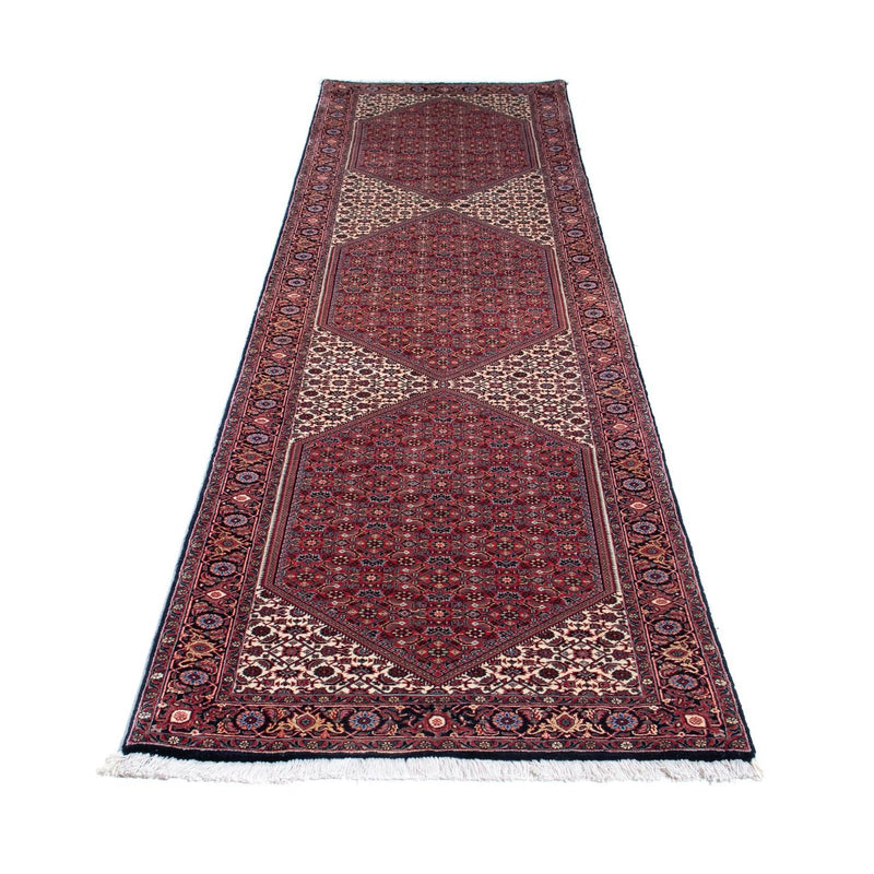 Runner Perser Rug - Bidjar - 313 x 83 cm - dark red