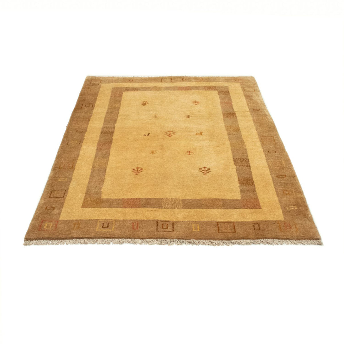 Gabbeh Rug - Perser - 174 x 121 cm - gold