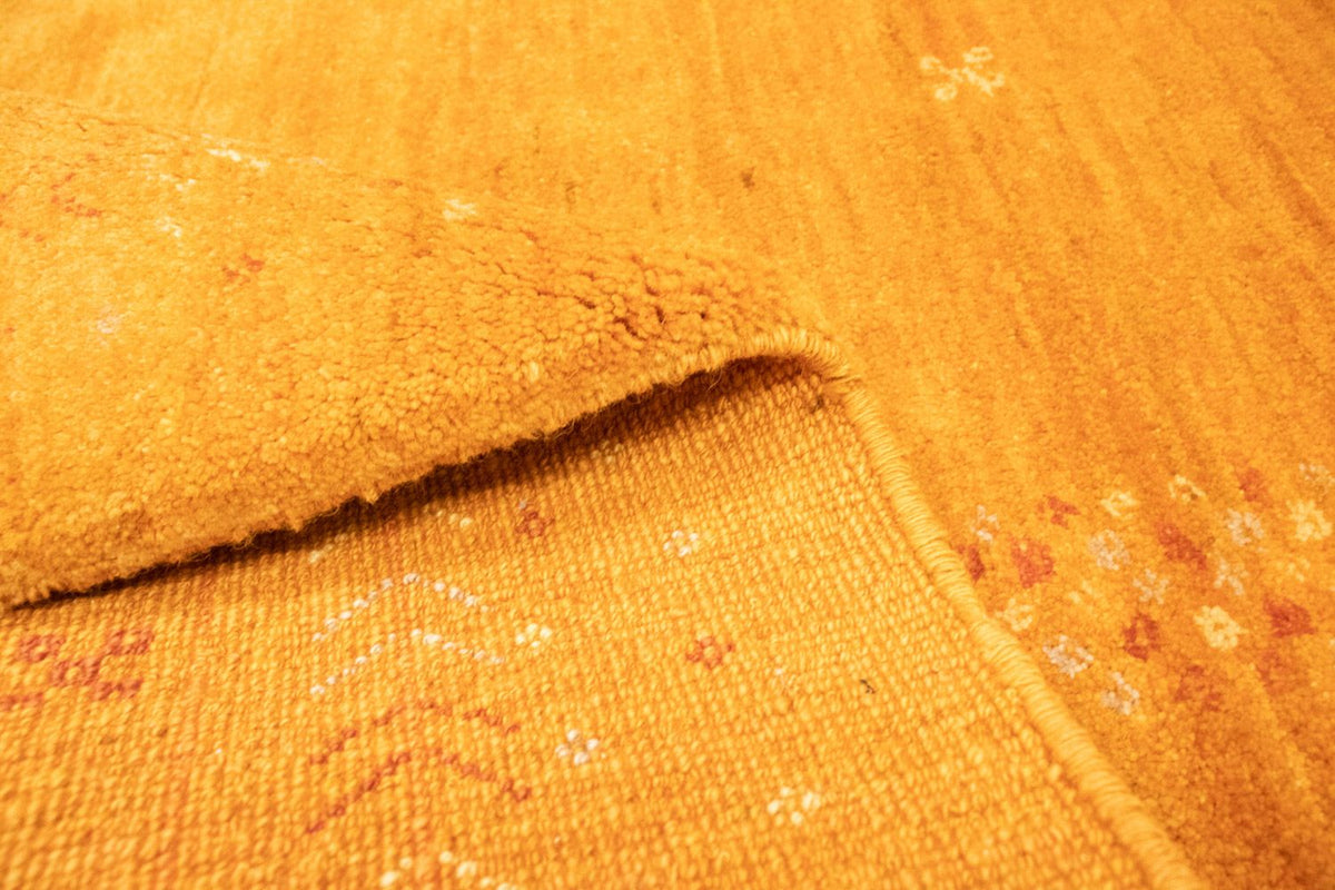 Gabbeh Rug - Perser - 224 x 177 cm - gold