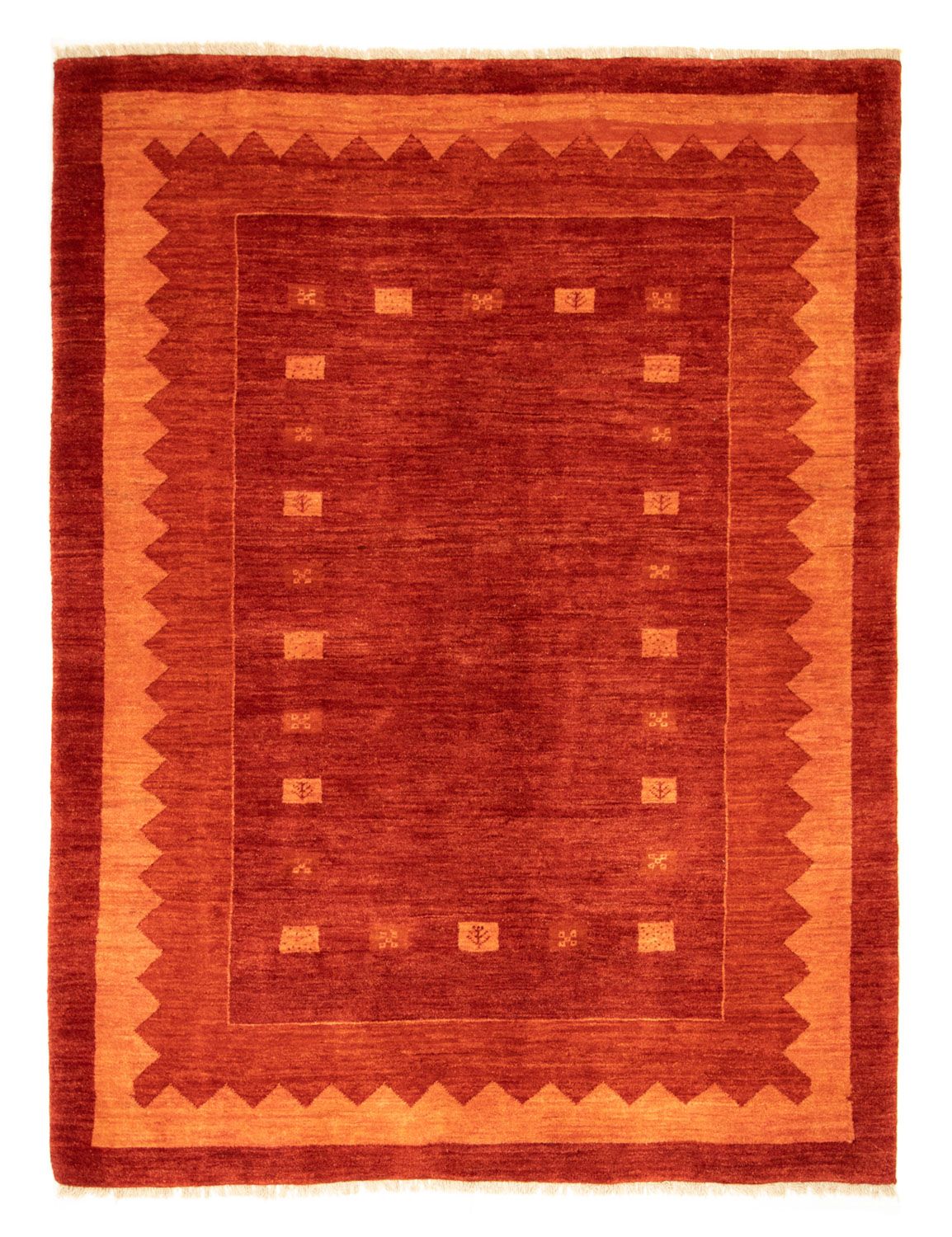 Gabbeh Rug - Perser - 230 x 175 cm - red