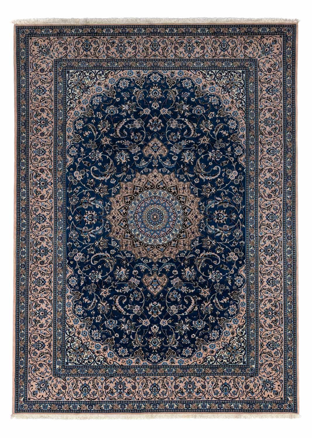 Perser Rug - Nain - Royal - 348 x 245 cm - dark blue
