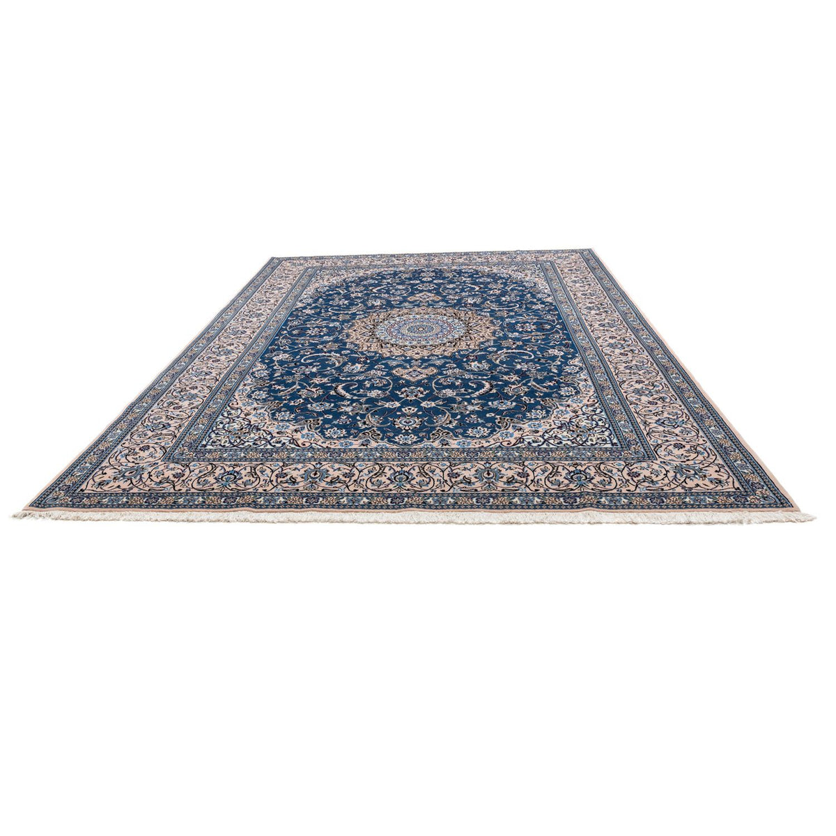 Perser Rug - Nain - Royal - 348 x 245 cm - dark blue