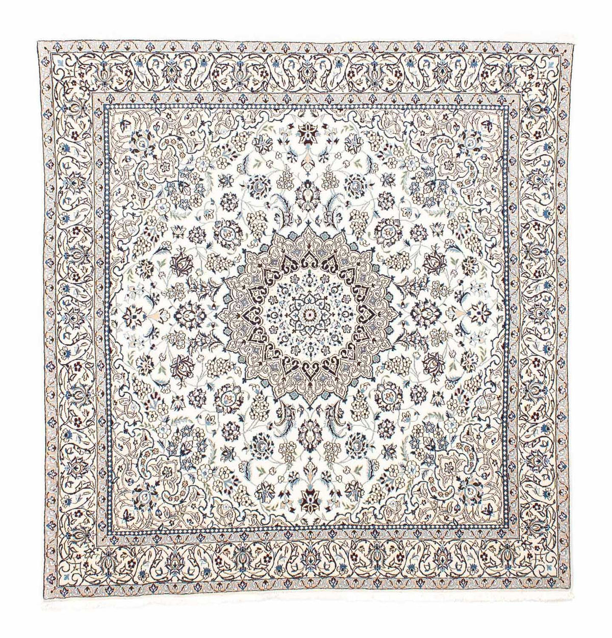 Perser Rug - Nain - Royal square  - 205 x 198 cm - beige