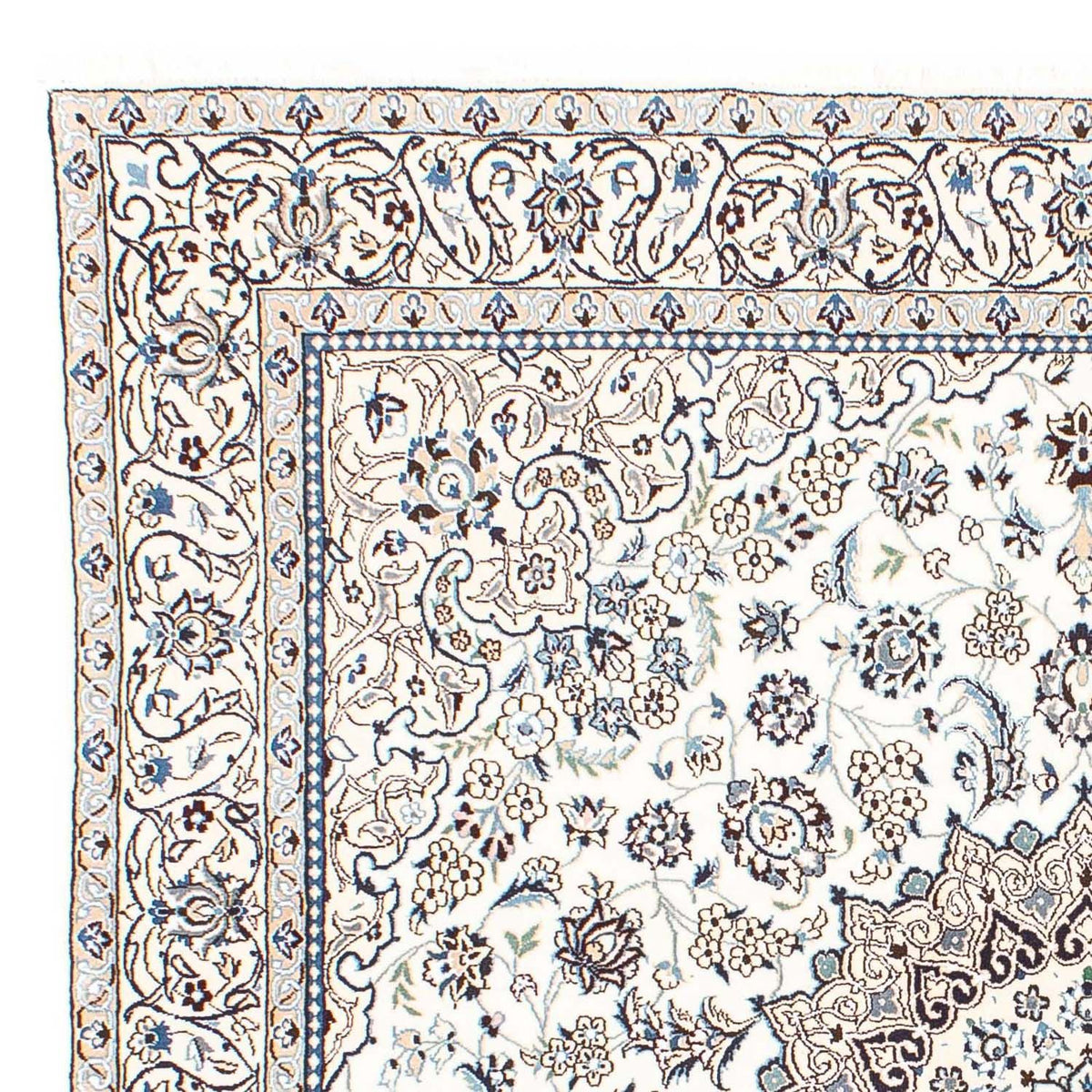 Perser Rug - Nain - Royal square  - 205 x 198 cm - beige