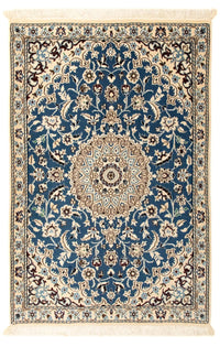 Perser Rug - Nain - Royal - 133 x 88 cm - blue