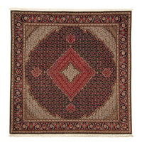 Perser Rug - Tabriz square  - 203 x 202 cm - dark blue