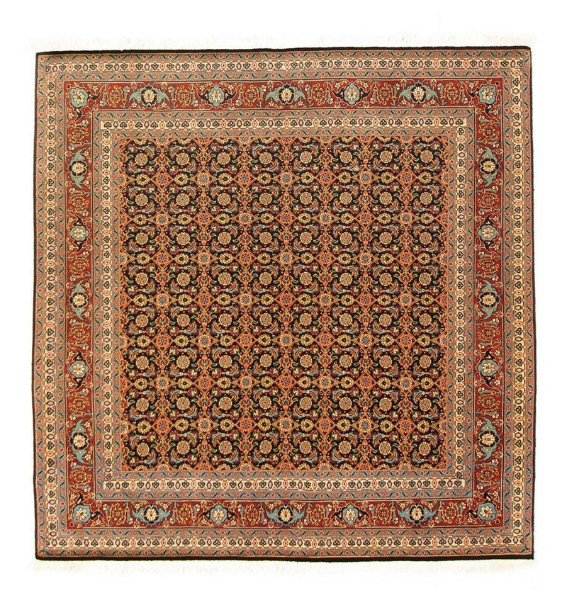 Perser Rug - Tabriz - Royal square  - 156 x 155 cm - black