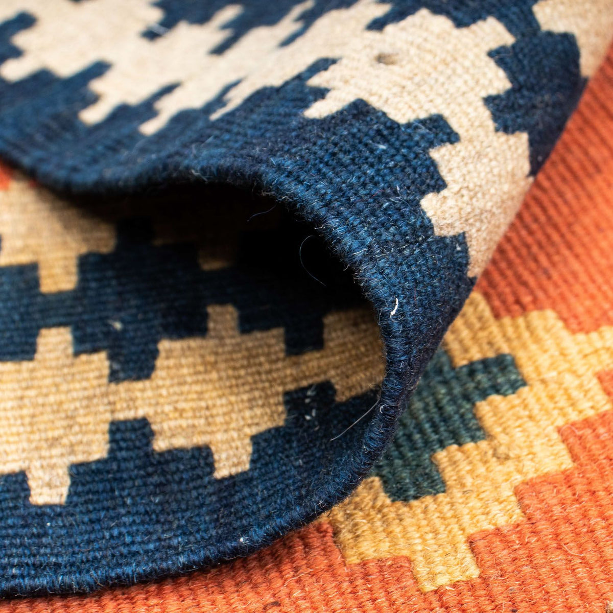 Kelim Rug - Oriental - 192 x 123 cm - rust