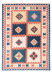 Kelim Rug - Oriental - 212 x 155 cm - blue