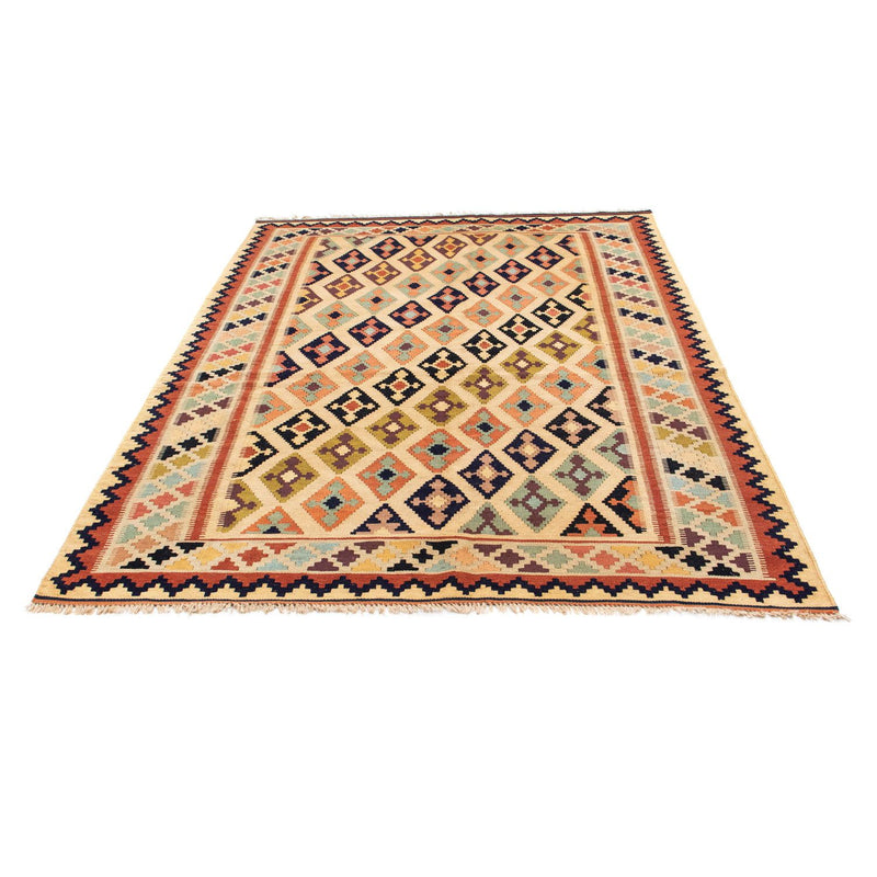 Kelim Rug - Oriental - 207 x 148 cm - light brown