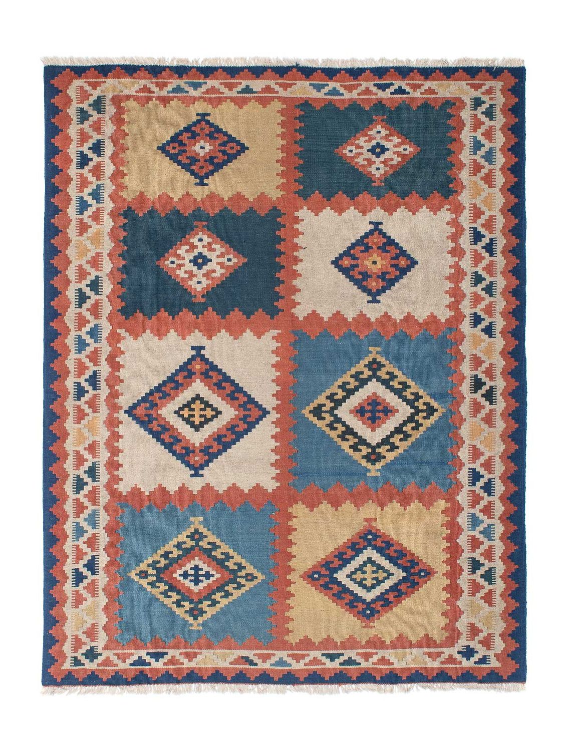 Kelim Rug - Oriental - 216 x 161 cm - multicolored