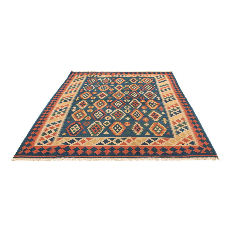 Kelim Rug - Oriental - 232 x 194 cm - blue