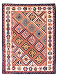 Kelim Rug - Oriental - 206 x 156 cm - rust