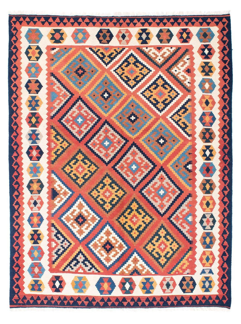 Kelim Rug - Oriental - 206 x 156 cm - rust