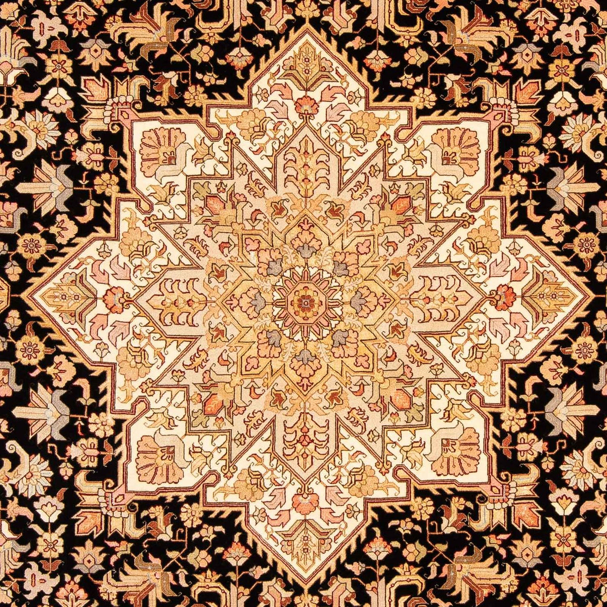 Perser Rug - Tabriz - Royal - 303 x 200 cm - brown