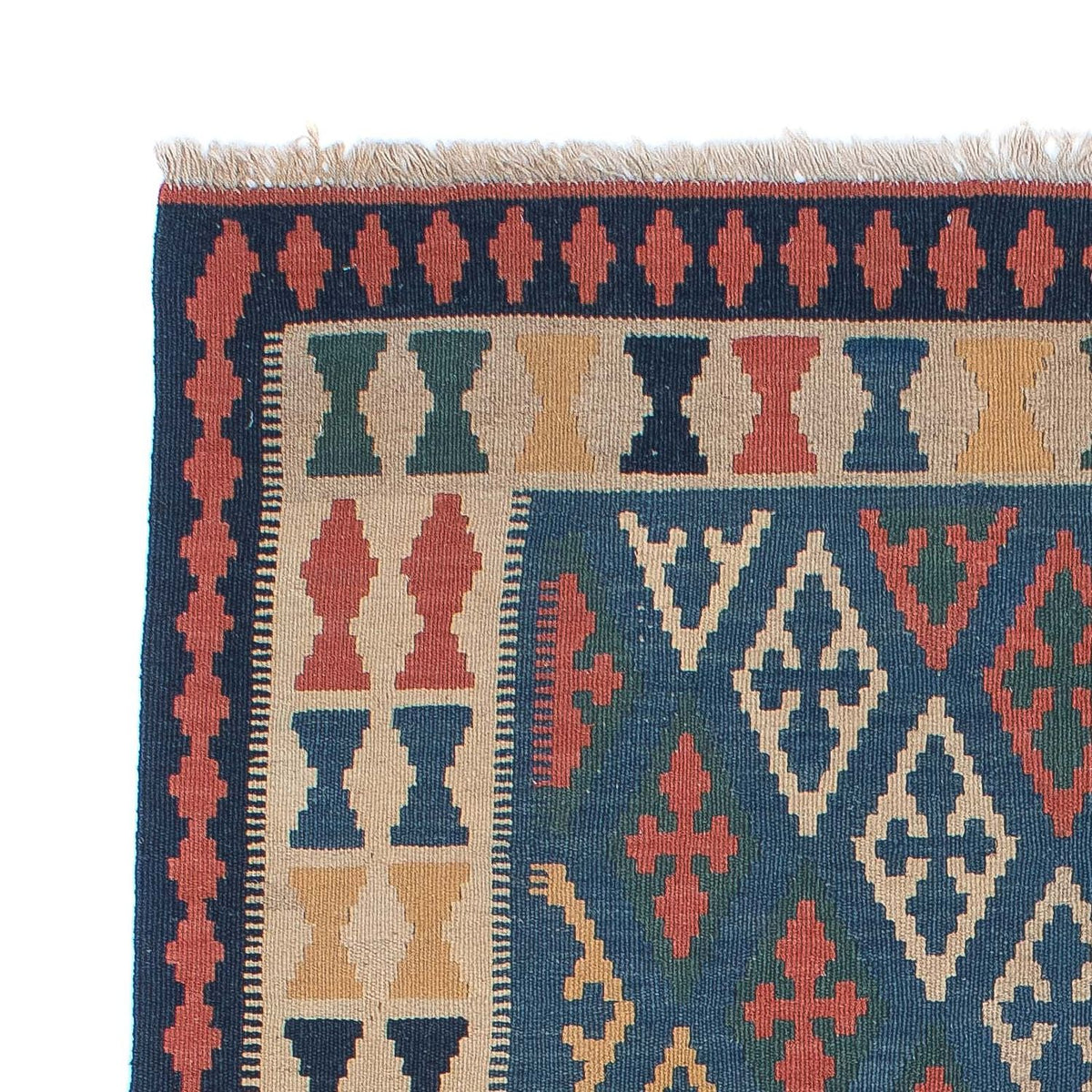 Kelim Rug - Oriental - 189 x 119 cm - blue