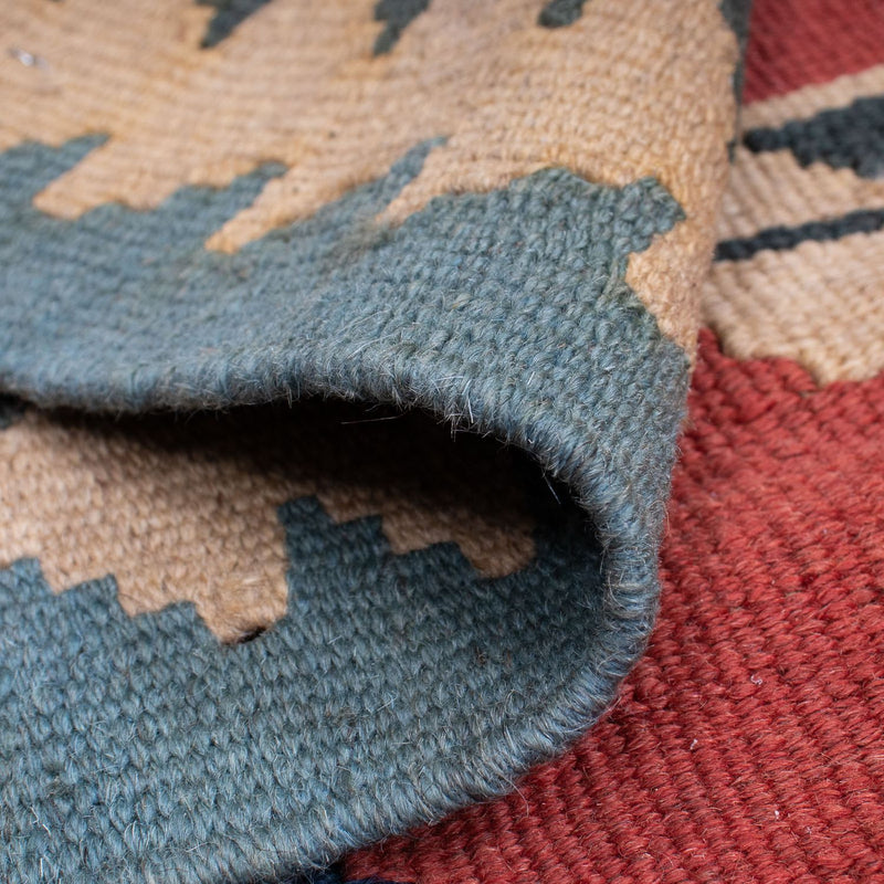 Kelim Rug - Oriental - 163 x 112 cm - dark red