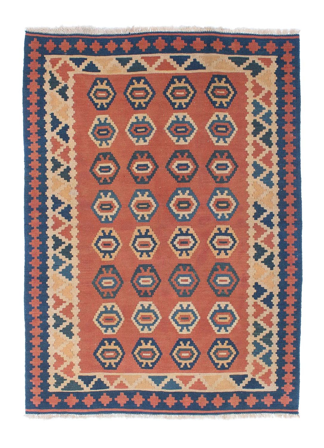 Kelim Rug - Oriental - 169 x 121 cm - rust
