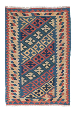 Kelim Rug - Oriental - 175 x 116 cm - blue