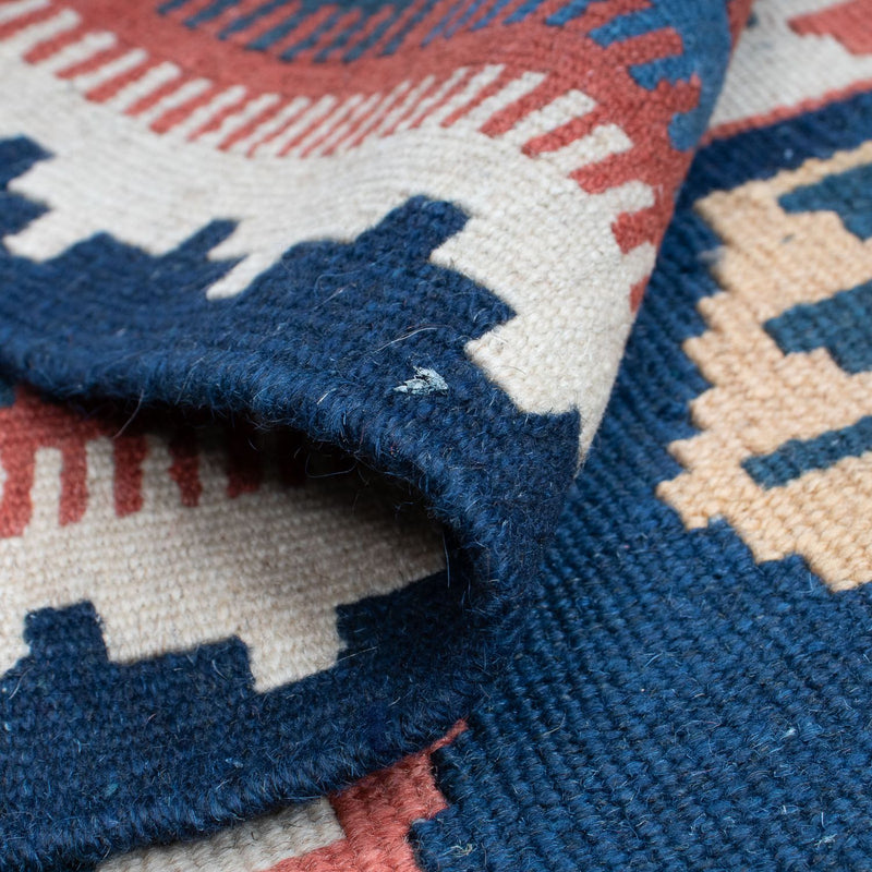 Runner Kelim Rug - Oriental - 186 x 104 cm - blue