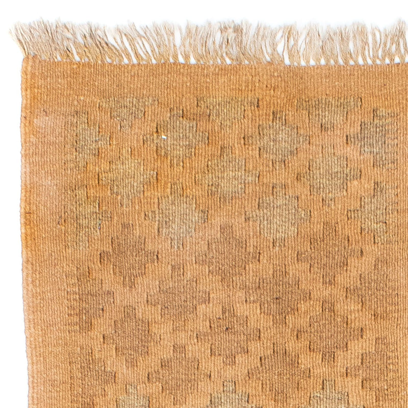 Runner Kelim Rug - Oriental - 200 x 84 cm - light brown