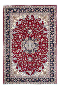 Perser Rug - Tabriz - Royal - 297 x 203 cm - dark red