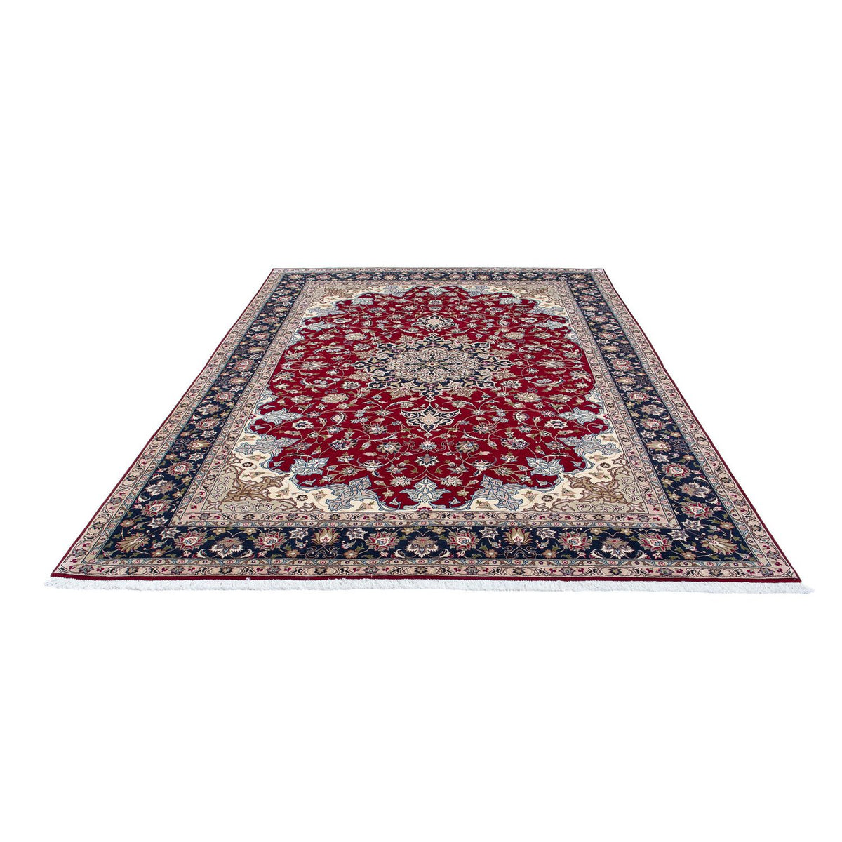 Perser Rug - Tabriz - Royal - 297 x 203 cm - dark red