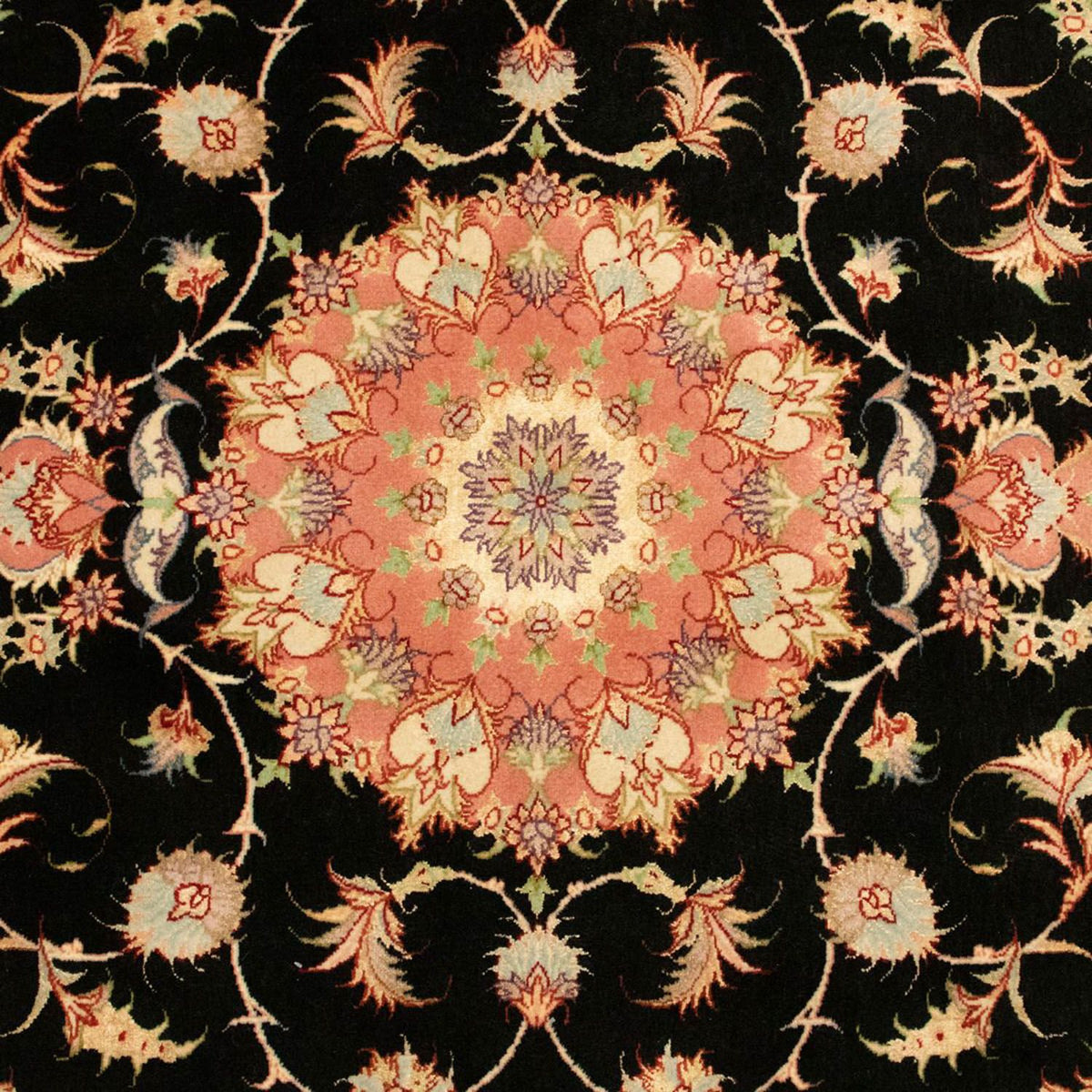 Perser Rug - Tabriz - Royal - 163 x 104 cm - black