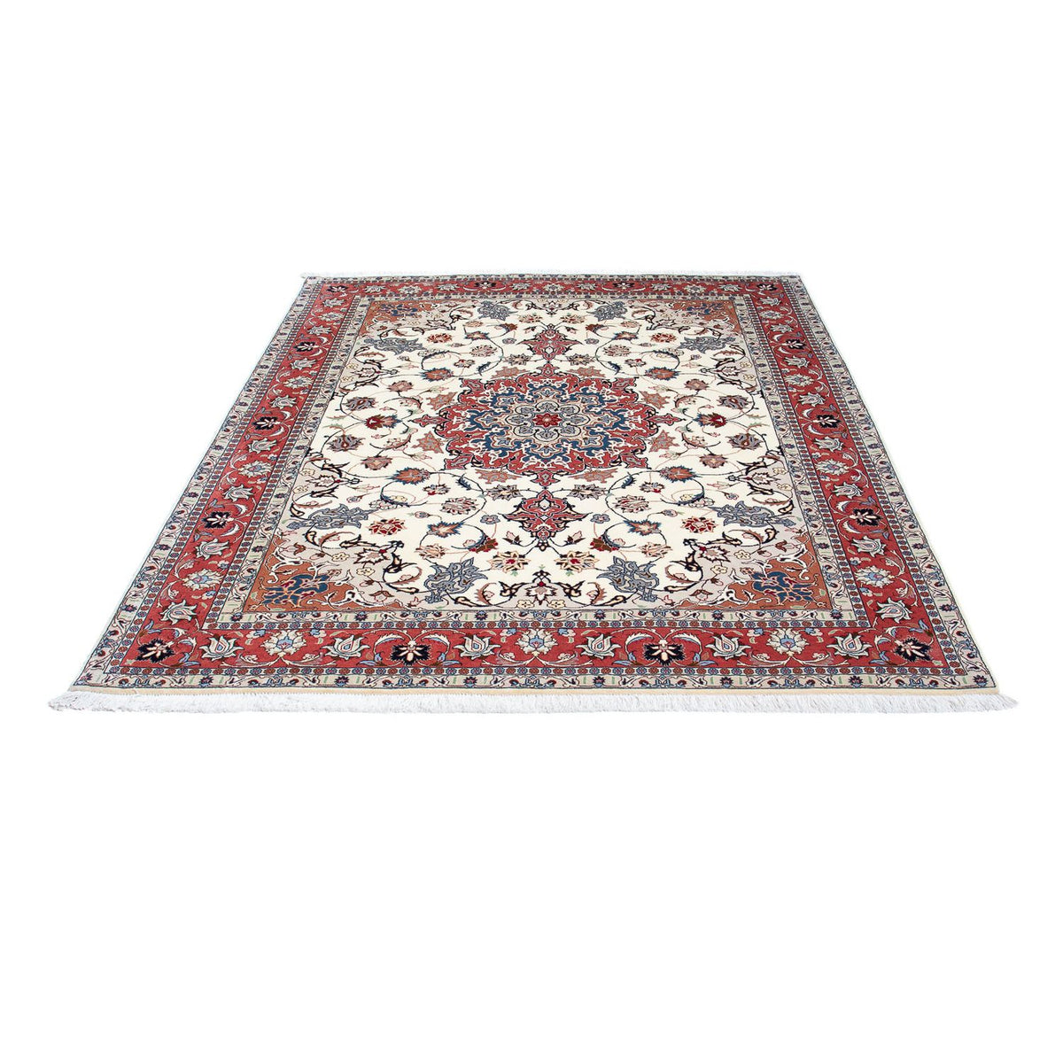 Perser Rug - Tabriz - Royal - 194 x 153 cm - beige