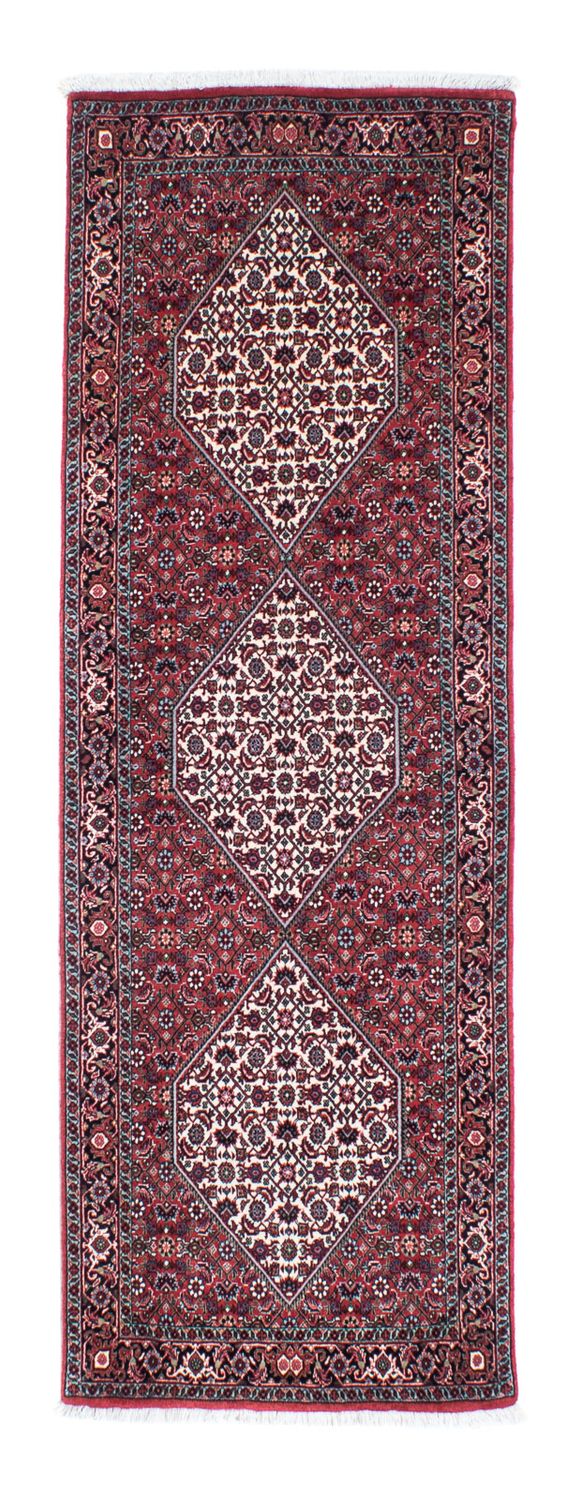 Runner Perser Rug - Bidjar - 207 x 73 cm - red