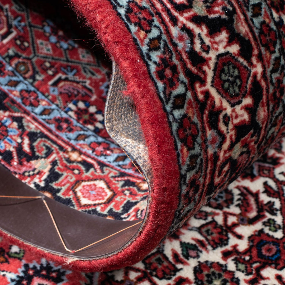 Runner Perser Rug - Bidjar - 207 x 73 cm - red